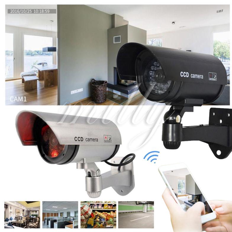 Camera an ninh giả có đèn LED nhấp nháy