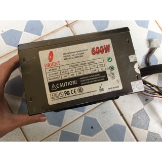 Chính hãng Nguồn máy tính Orient 650w 600w 500w 550w công suất thực có nguồn phụ 6 pin