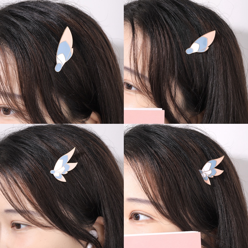 Kẹp tóc QIHE JEWELRY họa tiết hoạt hình xinh xắn hợp thời trang