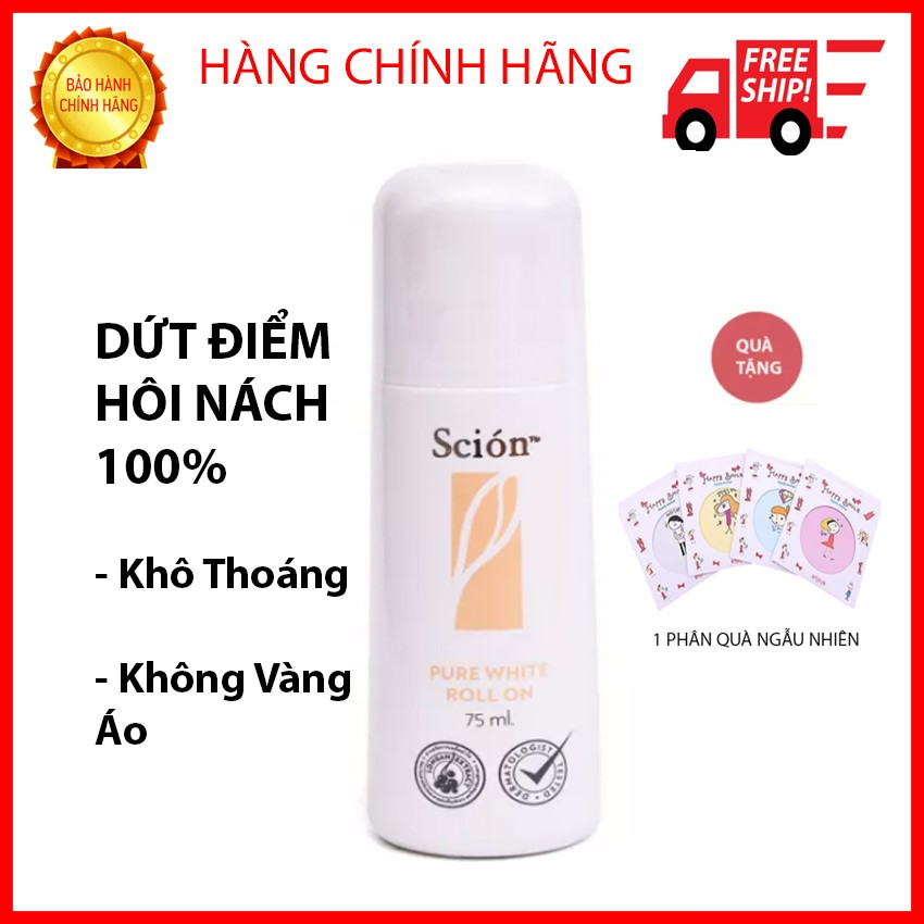 [ CHÍNH HÃNG ] Lăn Scion Khử Mùi Cơ Thể Đặc Biệt Hôi Nách Hôi Chân | BigBuy360 - bigbuy360.vn