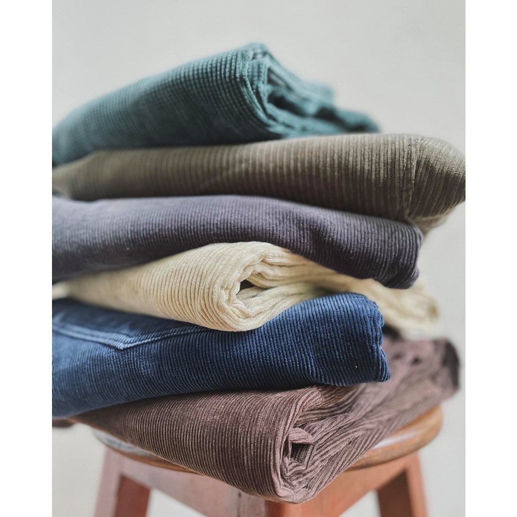 Quần 2hand giá rẻ, quần nhung tăm secondhand unisex. Được chọn màu và size RANDOM mẫu