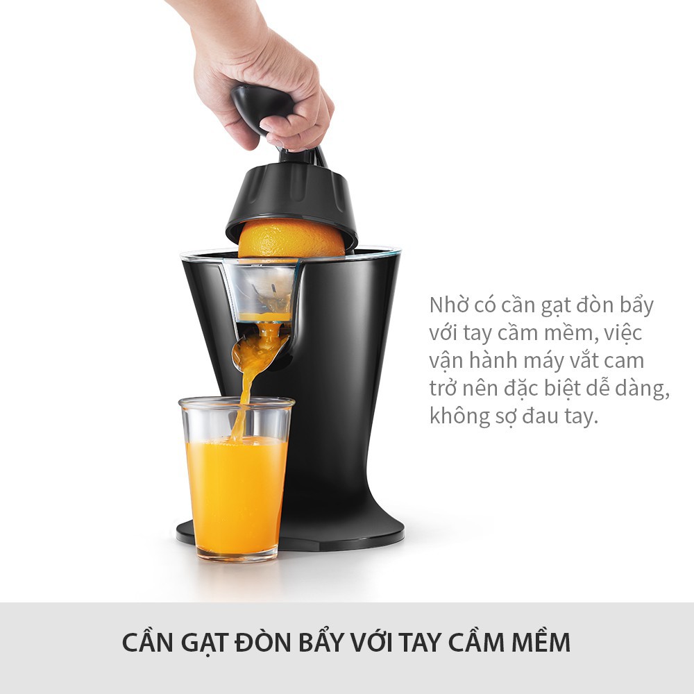 [Lock&amp;Lock] Máy vắt cam Handle Citrus Juicer EJJ256BLK - Màu đen