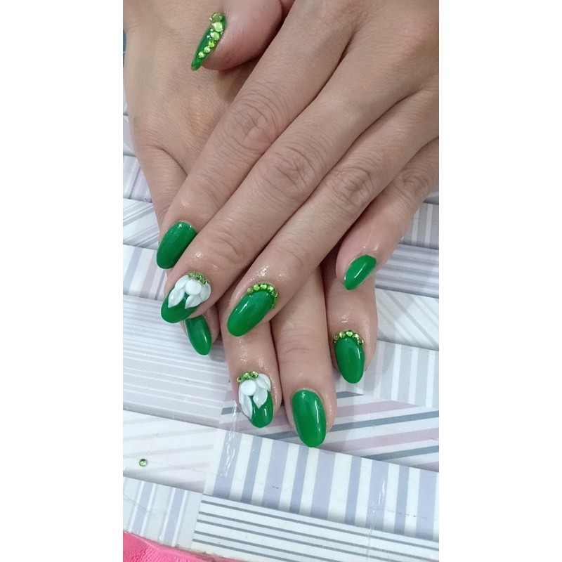 Hoa bột nail ( hoa tay )