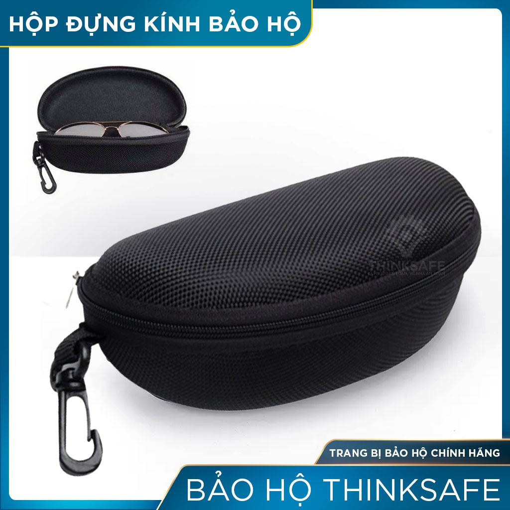 Hộp đựng mắt kính Thinksafe, giúp bảo quản kính chống bụi, chống trầy xước, kiểu dáng thời trang, móc treo tiện dụng