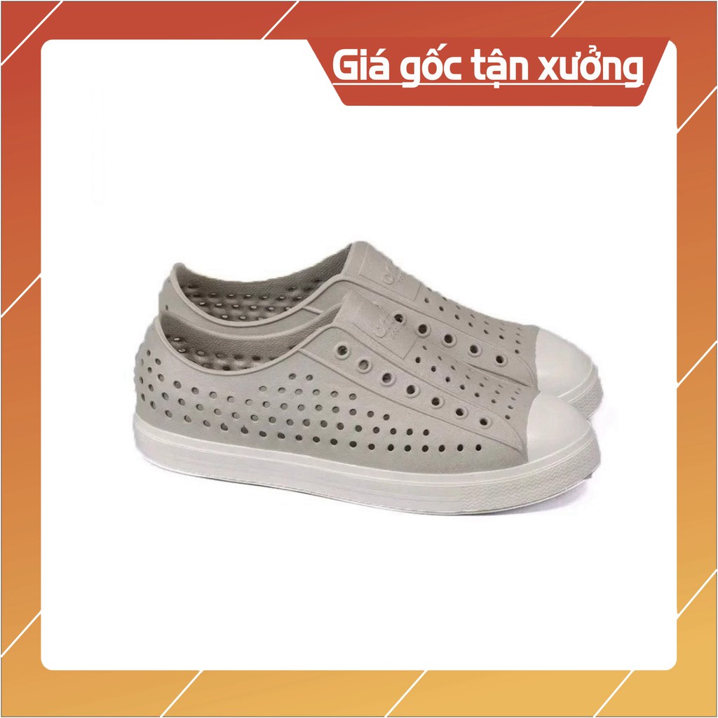 [HOT] GIÀY SỤC URBAN EVA PHYLON CHỐNG NƯỚC - GHI XÁM ĐẾ TRẮNG