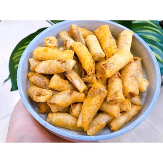 CHẢ GIÒ TÔM MINI SẤY GIÒN ĂN LIỀN 500GRAM
