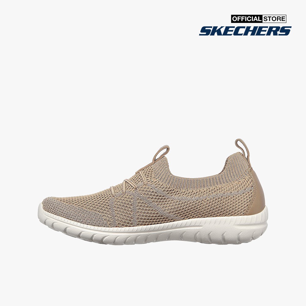 SKECHERS - Giày slip on nữ phối dây thắt Arch Fit Flex 100285-TPE