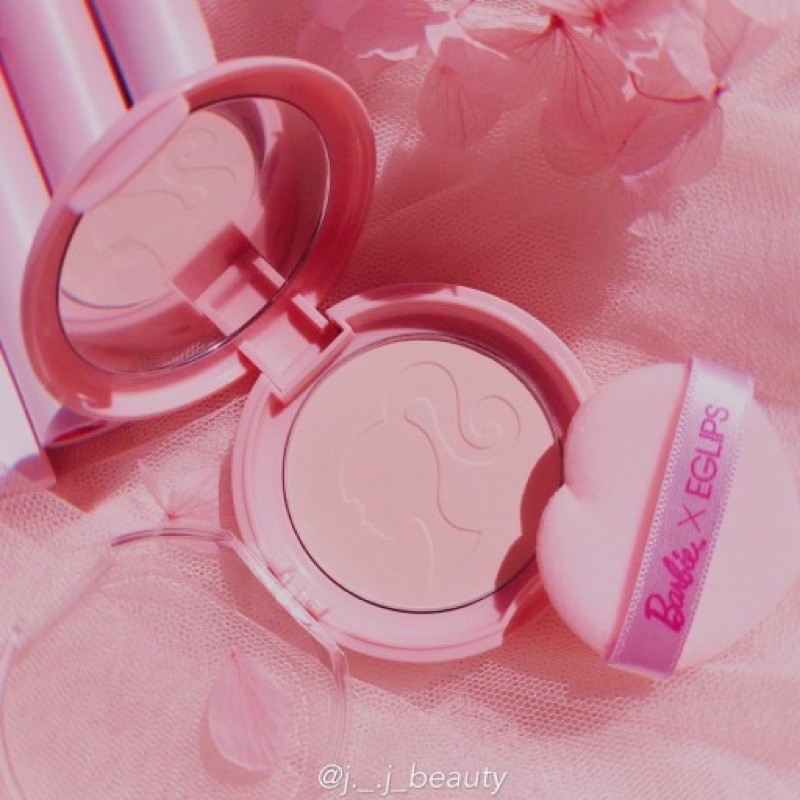 Phấn phủ kiềm dầu BARBIE & EGLIPS Blur Powder Pact