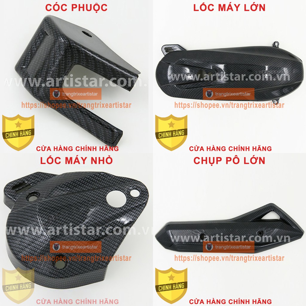 Ốp Trang Trí Xe AIR BLADE 2013 - 2015 SƠN CARBON | BigBuy360 - bigbuy360.vn