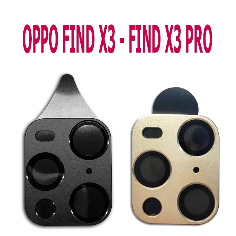 Kính cường lực bảo vệ Camera OPPO Find X3, OPPO Find X3 Pro
