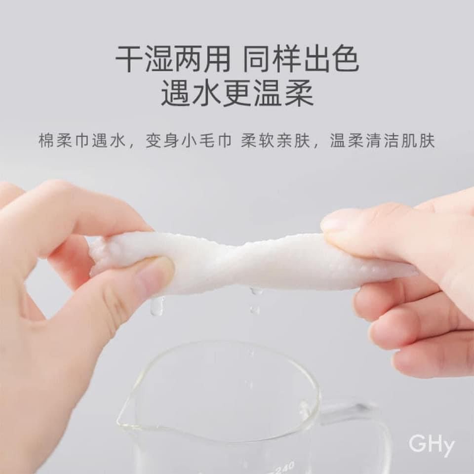 Khăn lau mặt khô tẩy trang đa năng YAGOONA cotton cao cấp YGN01 | BigBuy360 - bigbuy360.vn