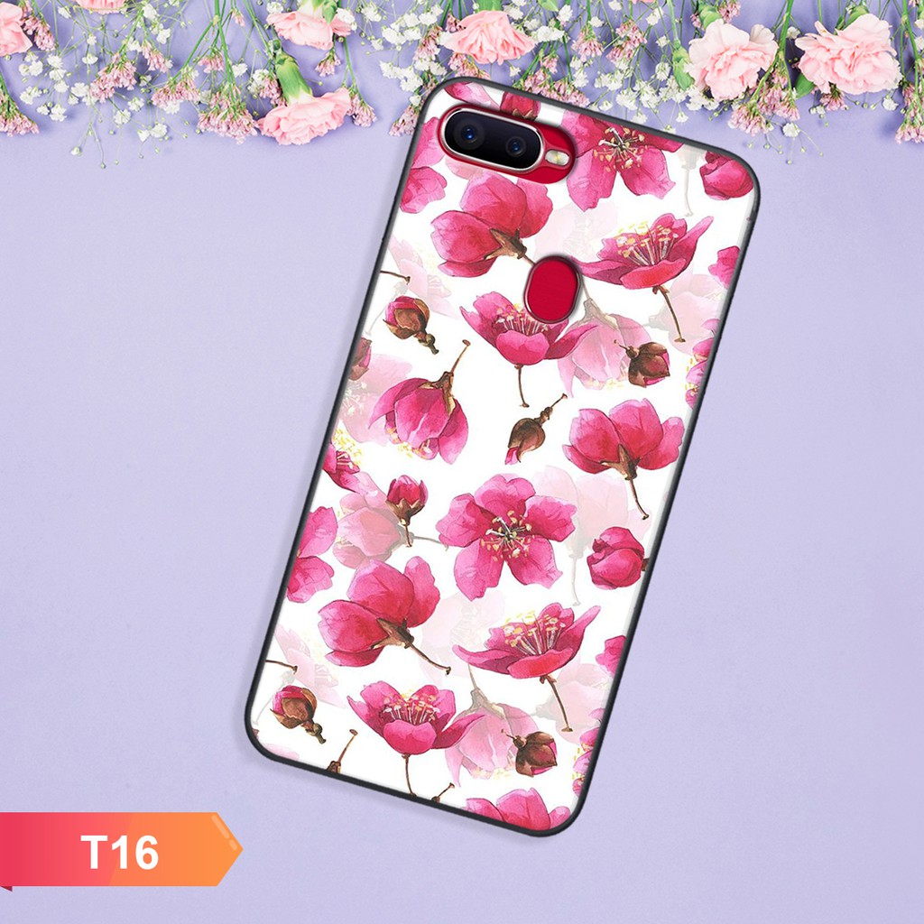 Ốp lưng Oppo F9 - Oppo A7 - Oppo A12 - Oppo A5S in hình hoa