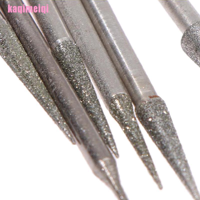 Set 6 Mũi Mài 1-4mm 2.35mm Chuyên Dụng Điêu Khắc Kim Cương