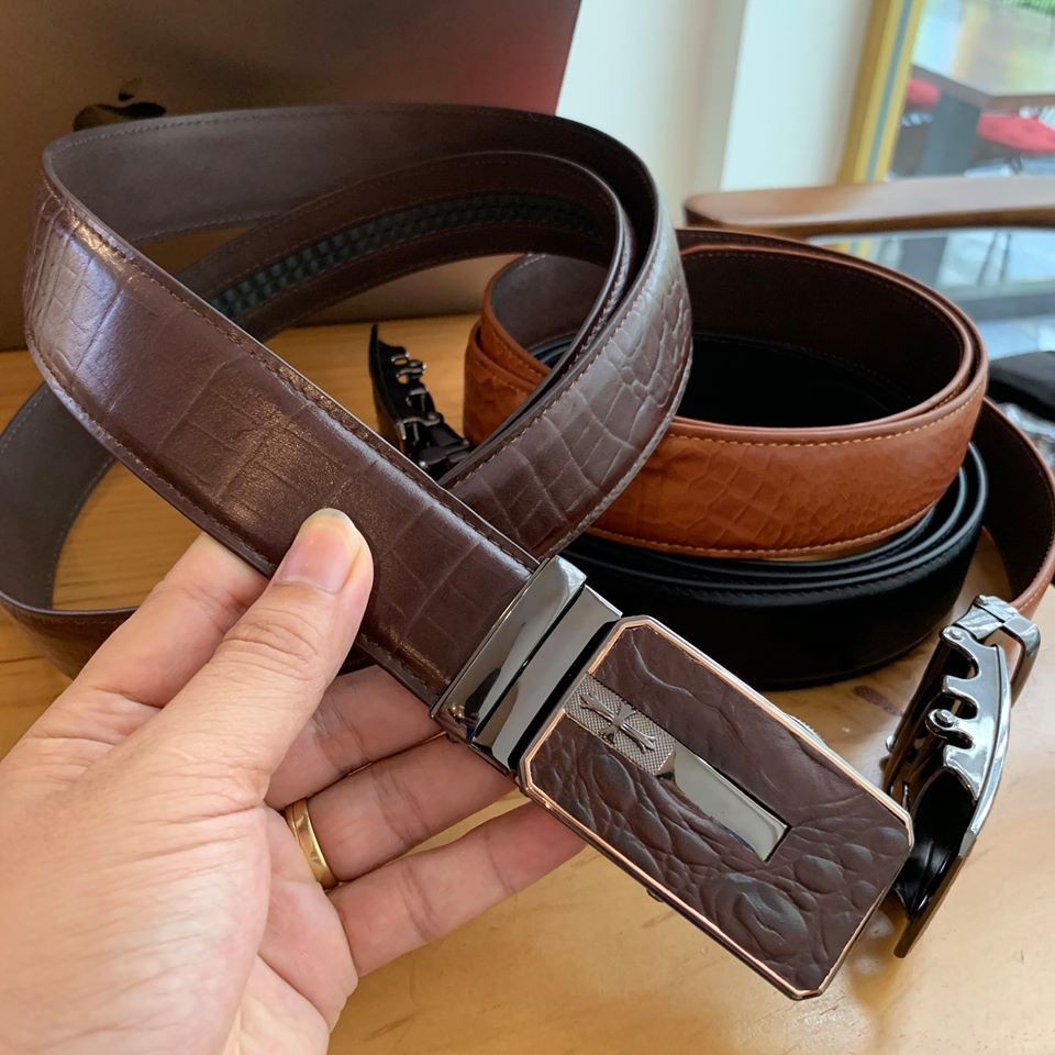 Thắt lưng Da Bò, Khóa cao cấp thời trang Nam | BigBuy360 - bigbuy360.vn