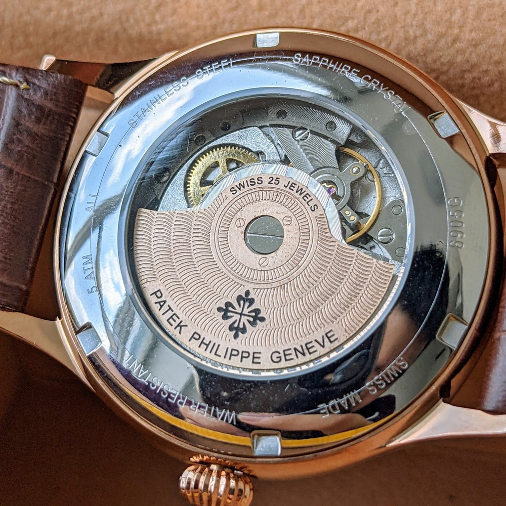 Đồng Hồ Nam PT Geneve Tourbillon Dây Da Nâu Cà Phê, Máy Lộ Cơ Cao Cấp, Tích Hợp Lịch Ngày Và Lịch Ngày Đêm