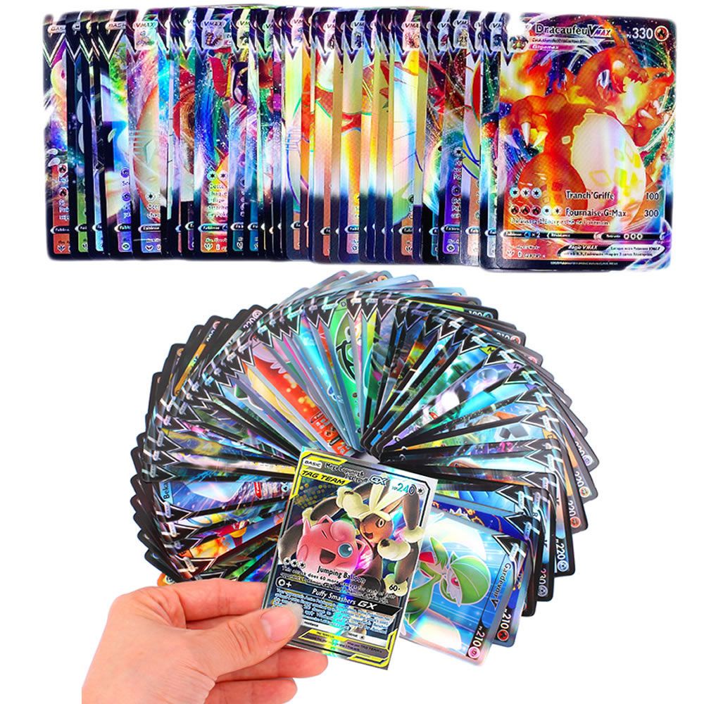 Bộ thẻ bài pokemon phiên bản tiếng Anh Vmax GX Mega