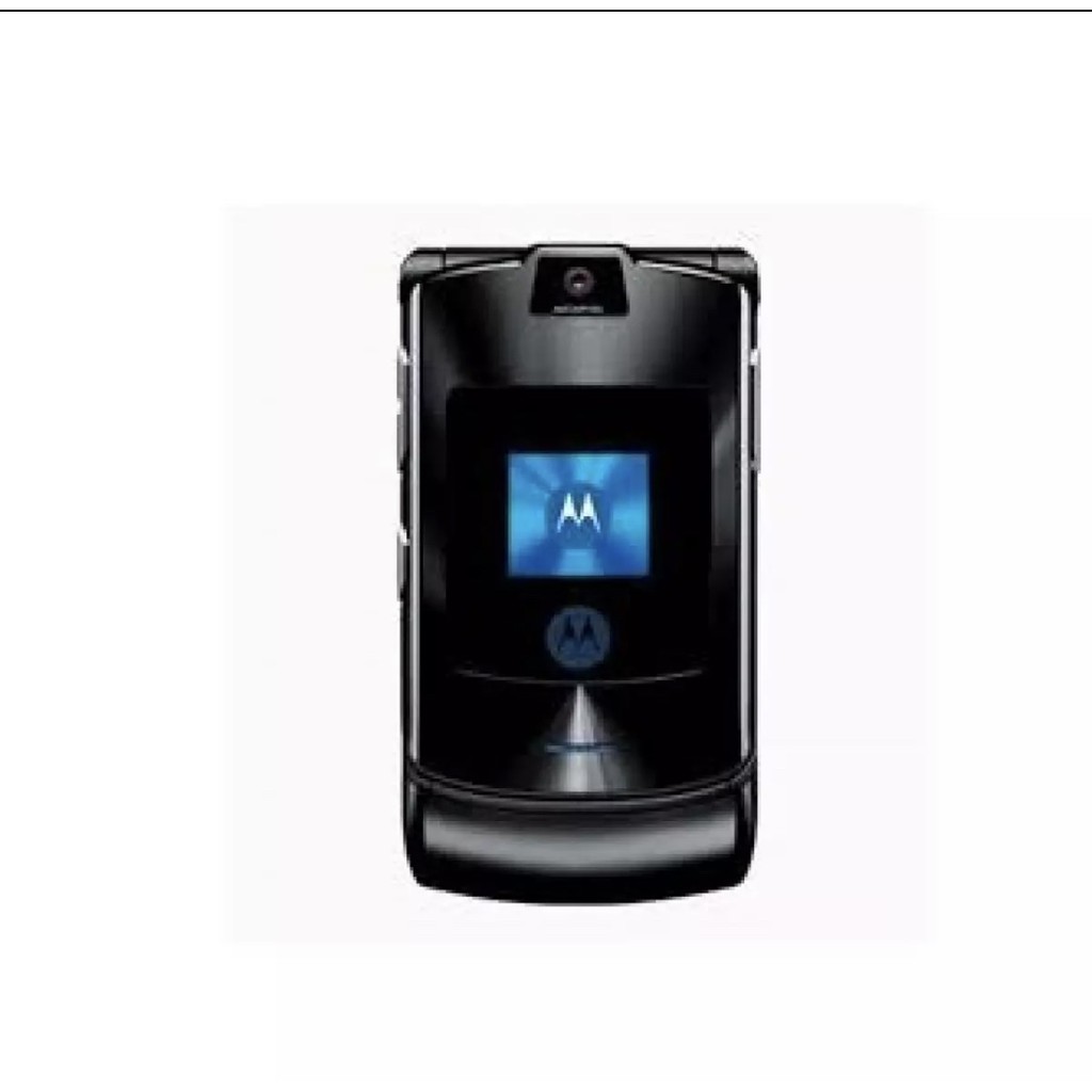 Điện thoại Motorola V3i nắp gập (CHÍNH HÃNG - Bàn phím thép - Kèm Pin Sạc) | BigBuy360 - bigbuy360.vn