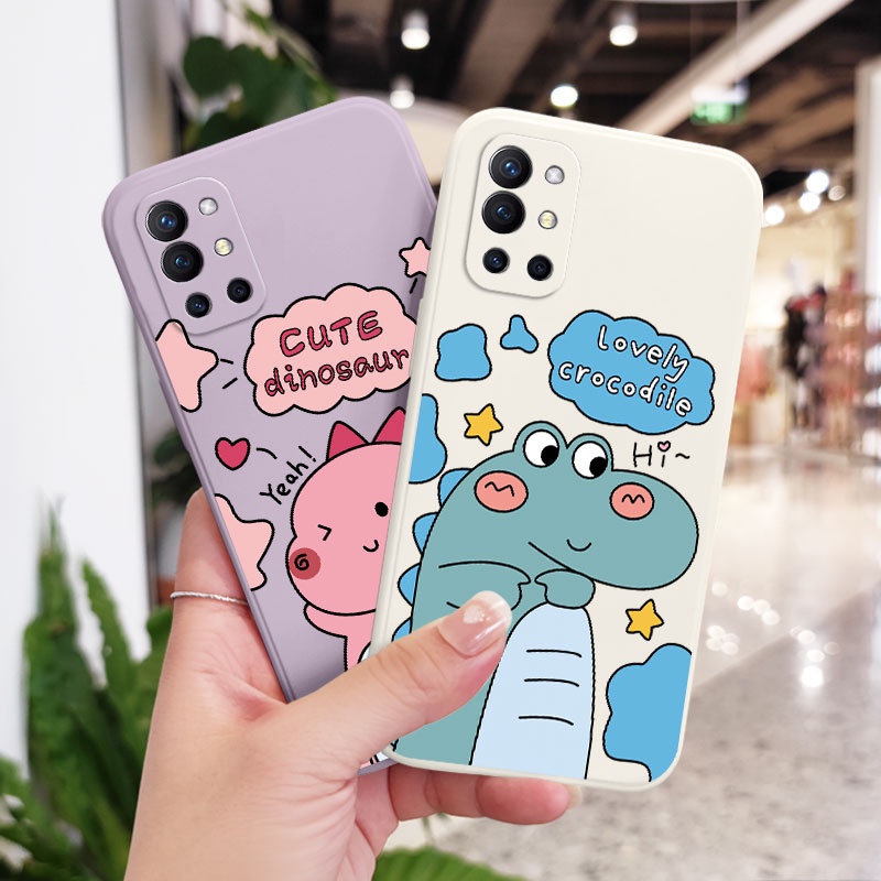 Ốp Điện Thoại In Hình Khủng Long Dễ Thương Cho OnePlus 10 10T 10R 9 9RT Pro
