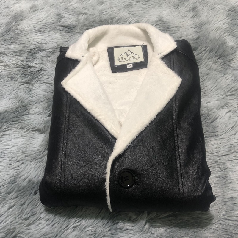 Áo khoác da nam măng tô cao cấp TTGG1041