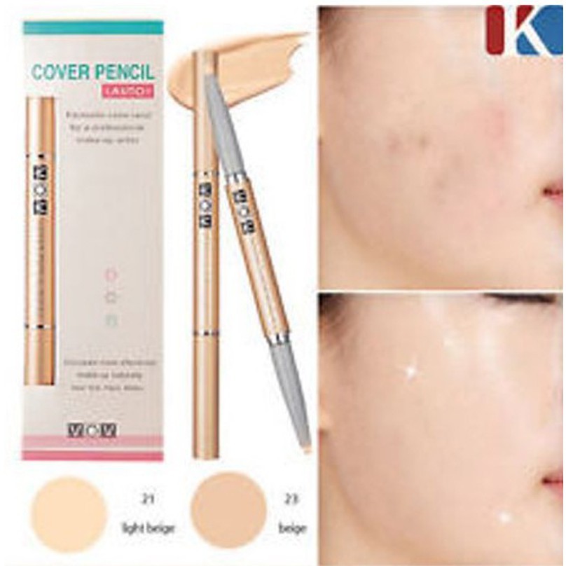 Chì che khuyết điểm Mira Cover Pencil Cao cấp Hàn Quốc