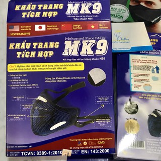 Khẩu trang N95 than hoạt tính kháng khuẩn tái sử dụng 4 tháng