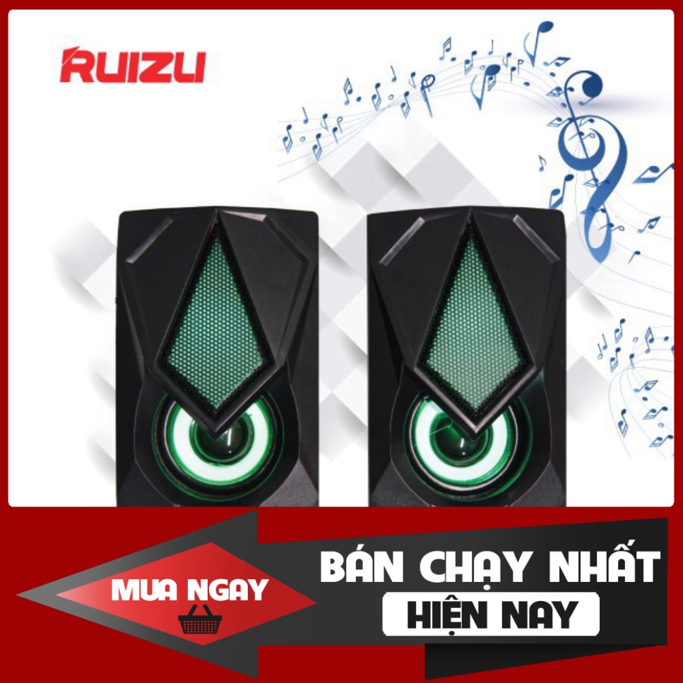 Big sale Loa Vi Tính Nghe Nhạc 2.1 Ruizu - RS-350 Âm Thanh Hay Bass Mạnh - Loa Máy Tính 350 Âm Thanh Chất Lượng Cao Dumb