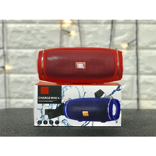 Loa Bluetooth JBL Charge 4+ Mini bass tốt khoẻ - có dây đeo hàng cao cấp bảo hành lỗi 1 đổi 1