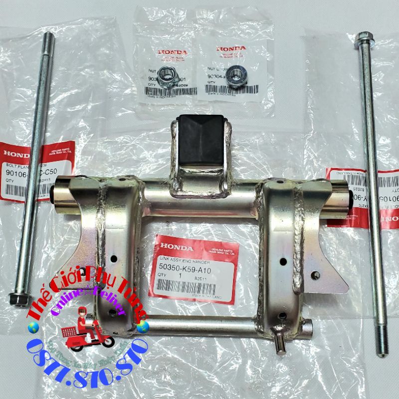 Bộ giá treo máy Vario - Click Thái zin mới hàng nhập khẩu - 50350-K59-A10
