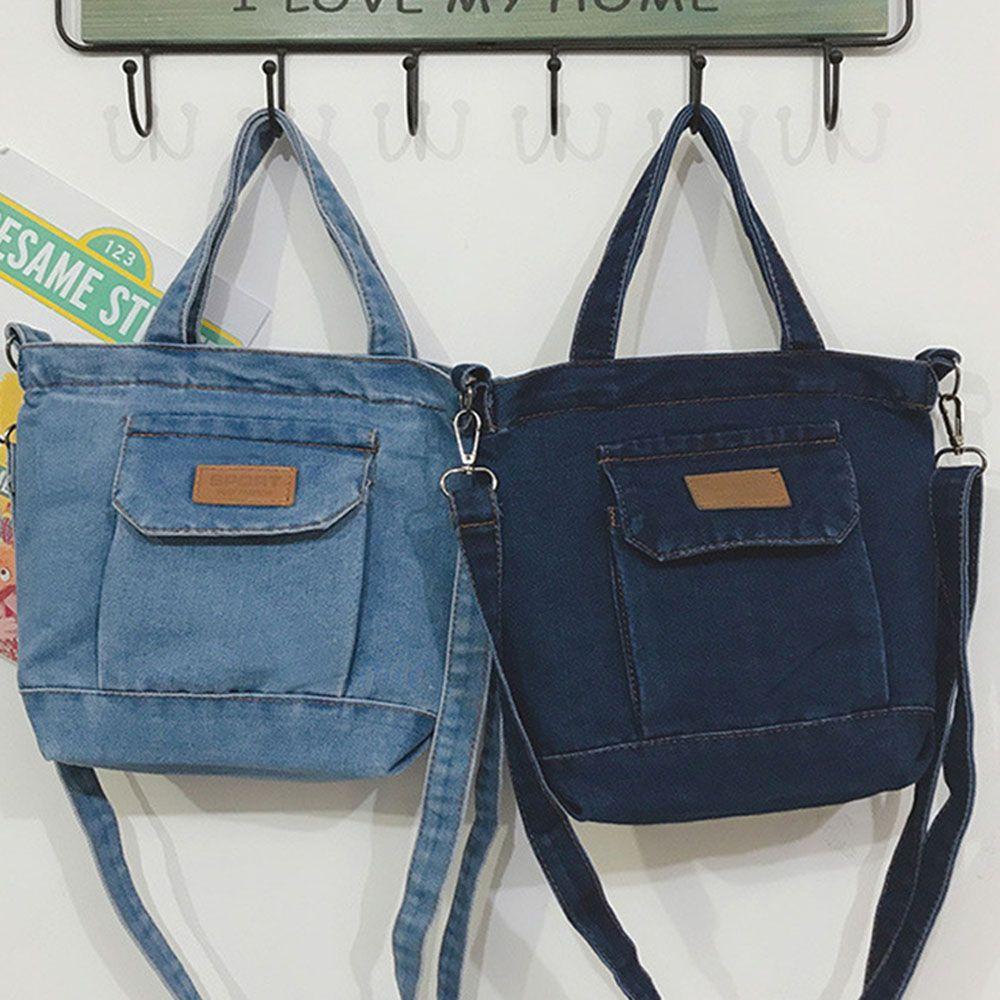 Túi Đeo Chéo Denim Thời Trang