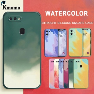 Ốp lưng OPPO Water Color cạnh vuông F11 R9s F9 R11 R11s R17 Pro