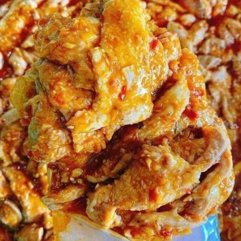 119k VÚ HEO ƯỚP BBQ - HỘP 500G  BAO GIÒN NGON.