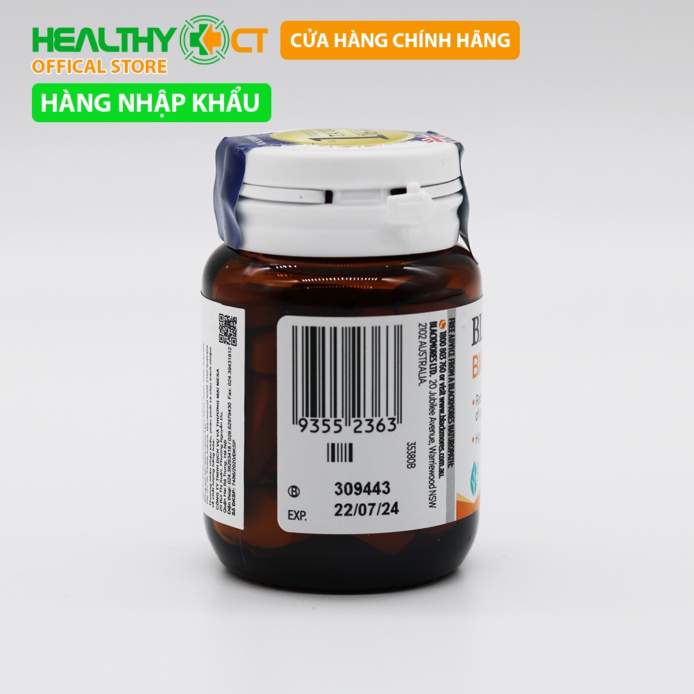 Viên Uống Vitamin C Blackmores Bio C 1000mg Lọ 31 Viên