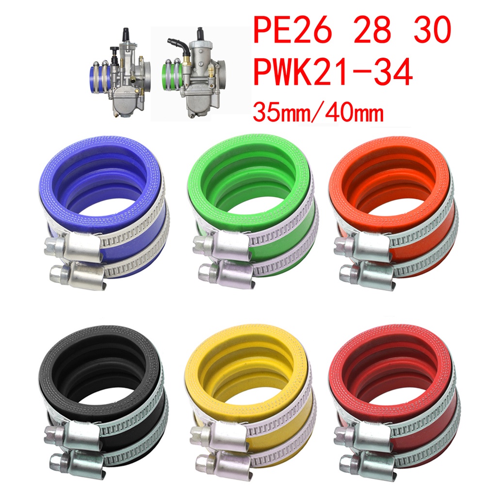 Ống nối cho bộ hòa khí 35mm / 40mm / 42mm / 45mm Ống nạp khí Phụ kiện xe máy Phù hợp với TM TMX KTM KR PE NSR PWK KEIHIN OKO KOSO