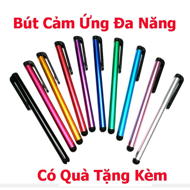 Bút Cảm Ứng Hợp Kim Nhôm  GIẢM GIÁ CỰC SỐC  Dùng Cho Điện Thoại, Máy Tính Bảng | Có Quà Tặng Kèm