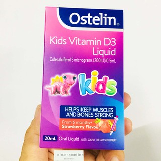 Vitamin D3 Ostelin bổ sung Vitamin D3 cho trẻ