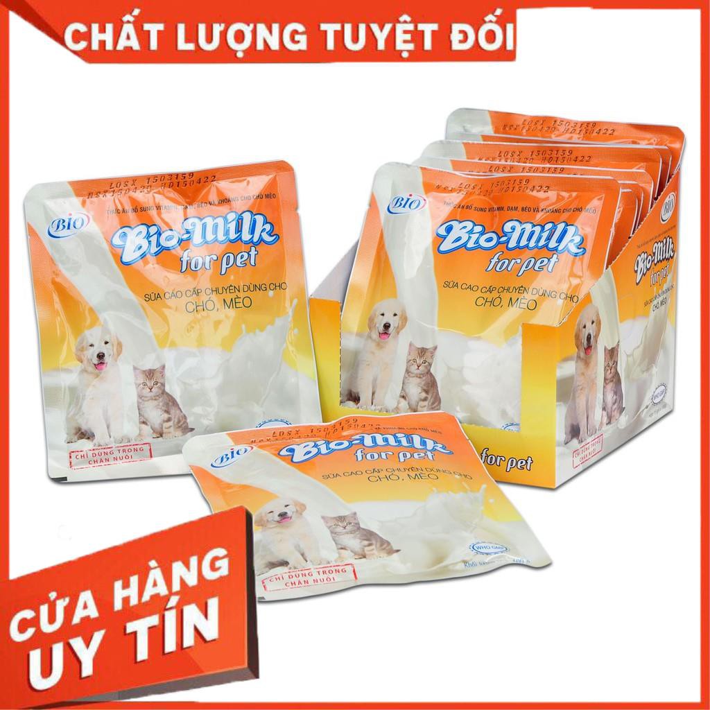 Sữa bio-milk dành cho chó mèo- sữa dinh dưỡng dành cho chó mèo giàu di