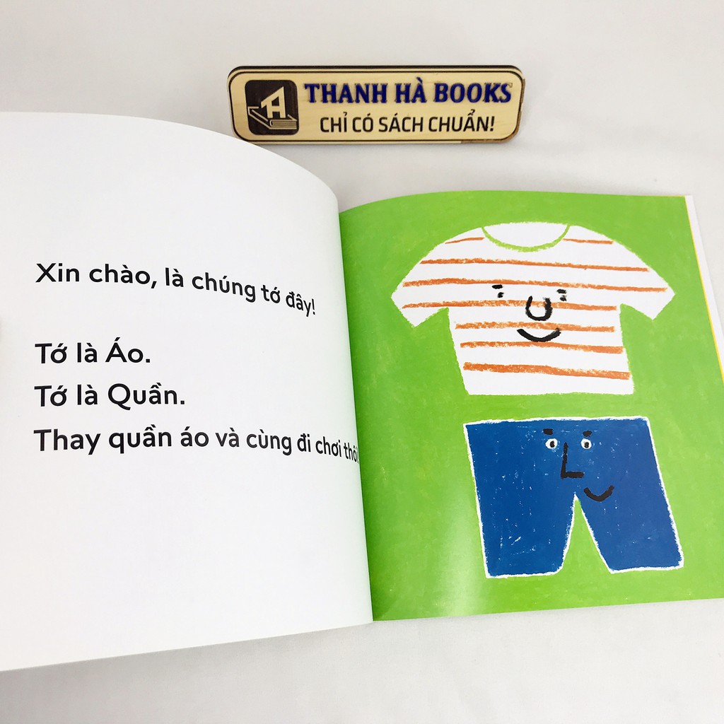 Sách - Tranh Truyện Ehon Nhật Bản 0 - 3 tuổi - Bé làm quen với Ehon (lẻ tùy chọn) - Xin chào, Là Tớ Đây+Tay Nào