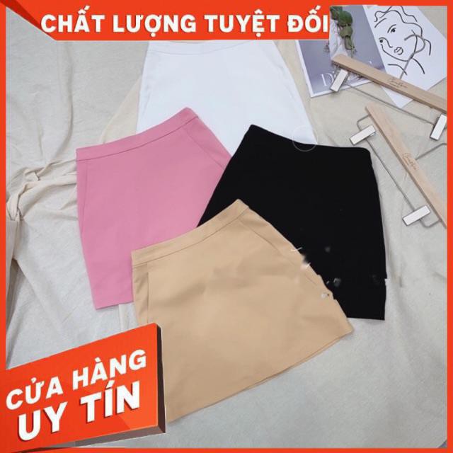 Chân váy A tuyết mưa có quần trong hàng thiết kế có túi- ko phải vải thun | BigBuy360 - bigbuy360.vn