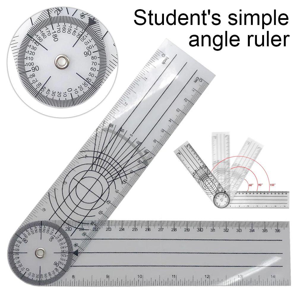 Set 3 Thước Đo Góc 0-140mm Chuyên Nghiệp
