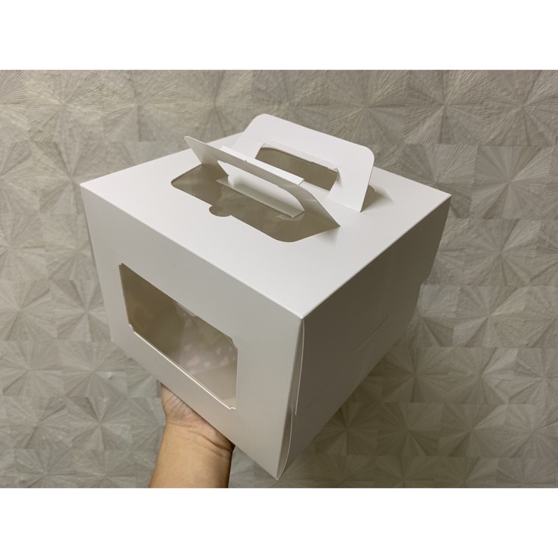 Hộp đựng bánh sinh nhật có quay xách cao 20cm