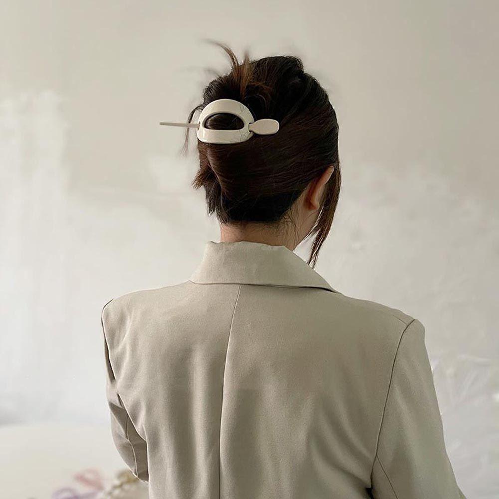Trâm Cài Tóc Thiết Kế Rỗng Trong Suốt Thời Trang Cho Nữ