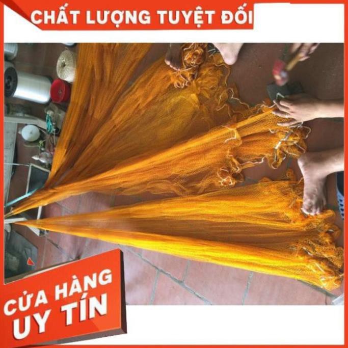 Chài Dù Quăng Cá , Tôm , Nghệ Nhân gia công , nặng 3kg , mắt nhỏ 6li ( tặng dây thả ) chất liệu dù SinGaPo nhập khẩu