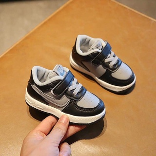 Giày thể thao sneaker bé trai-đen