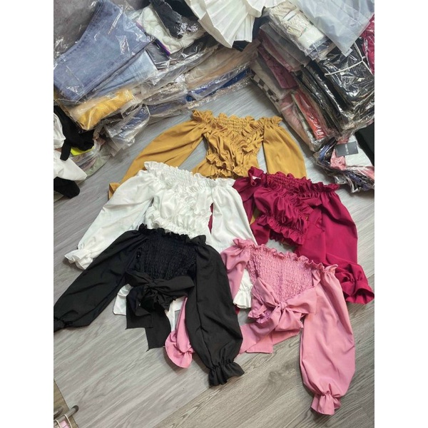 ÁO NHÚN CHÉO TAY BỒNG