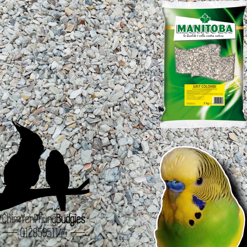 100g khoáng MINERAL GRIT  dành cho vẹt, yến hót, yến phụng.