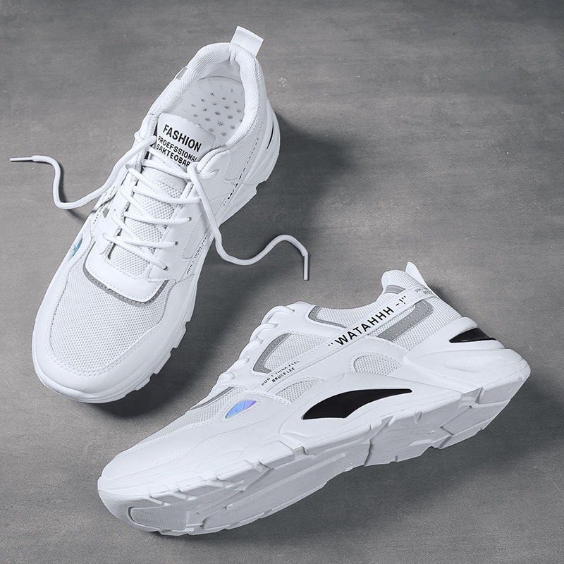 Giày thể thao nam nữ phản quang WATAHHH tăng chiều cao Hàn Quốc rẻ đẹp 2020 BOM - 015-028 | BigBuy360 - bigbuy360.vn