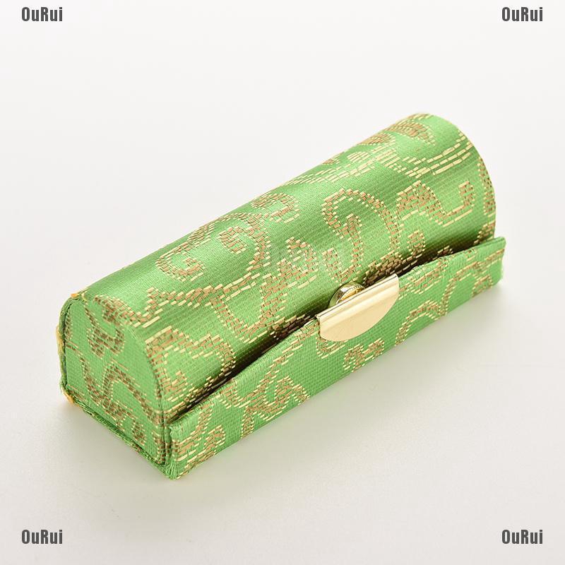 Hộp Đựng Son Môi Có Gương Phong Cách Retro