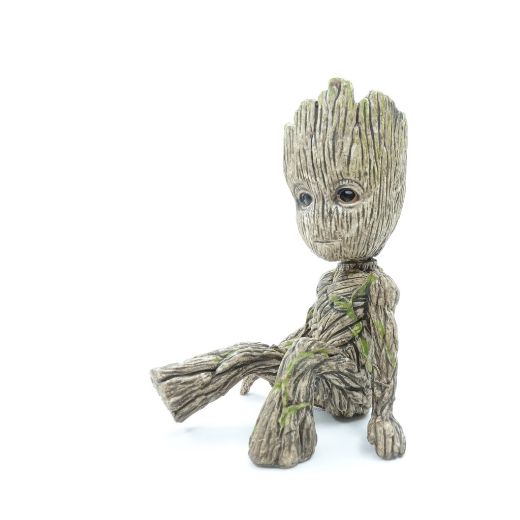 Mô Hình Người Cây  Mini, Trang Trí Bế cá, Trồng Cây Siêu Dễ Thương