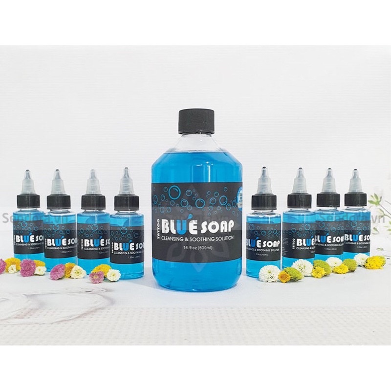 Dung Dịch Chùi Mực Xăm Bluesoap Siêu Đậm Đặc / Dcpx Minh Minh