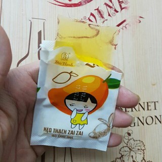[Hot hit - Siêu ngon] 1 gói Thạch Zai Zai ( giòn rai ) nhiều vị trái cây thơm ngon